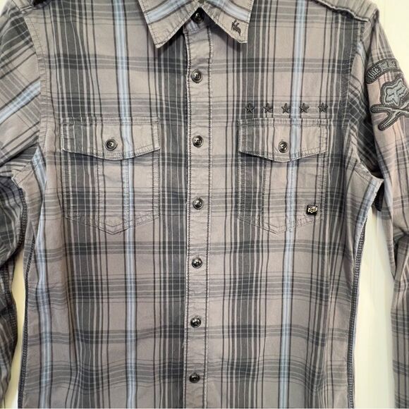 Fox Racing Button Up Slim Fit medium - Picture 8 of 13